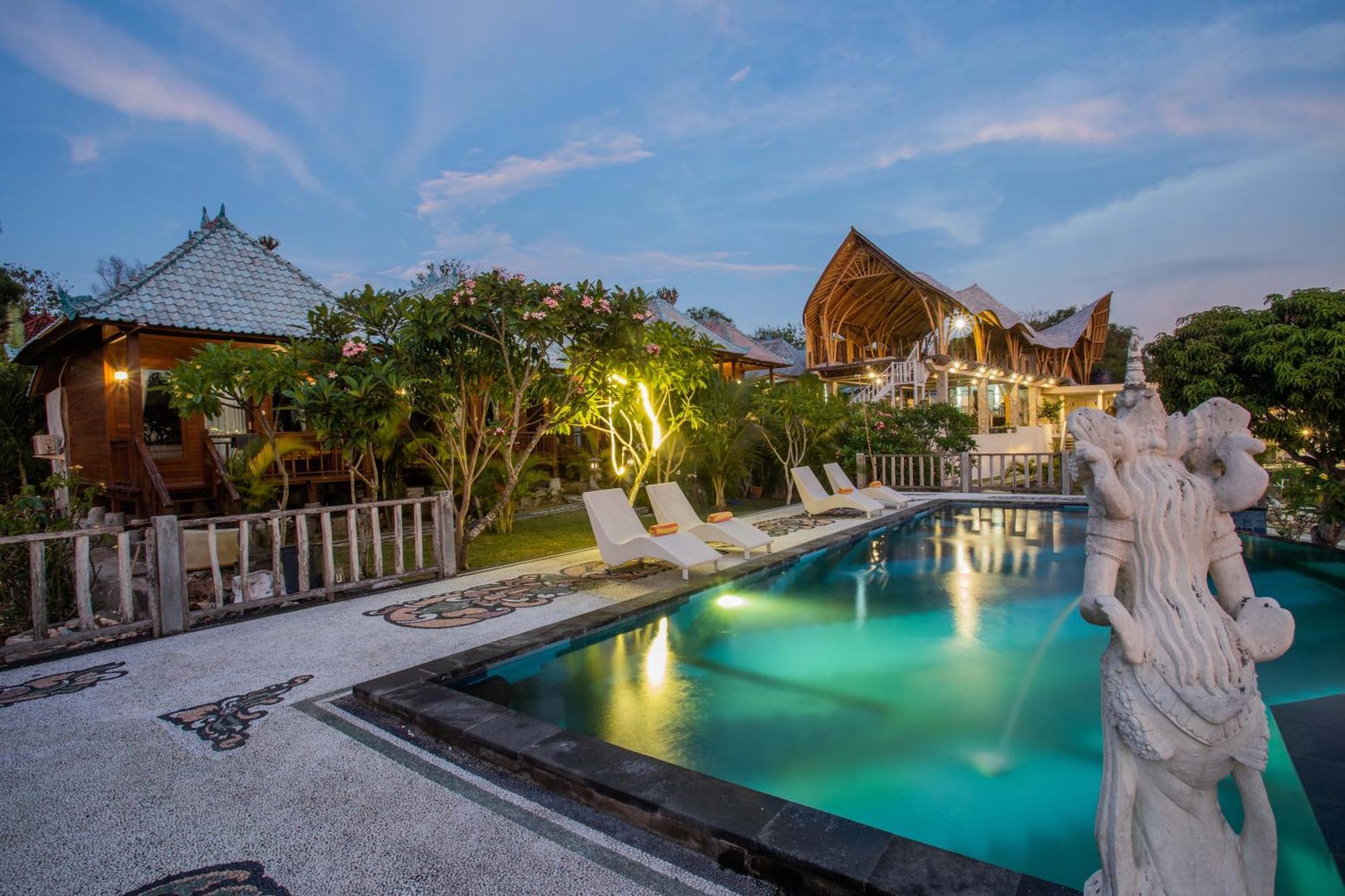 Tawe Ocean Blue Villa Lembongan Exteriör bild