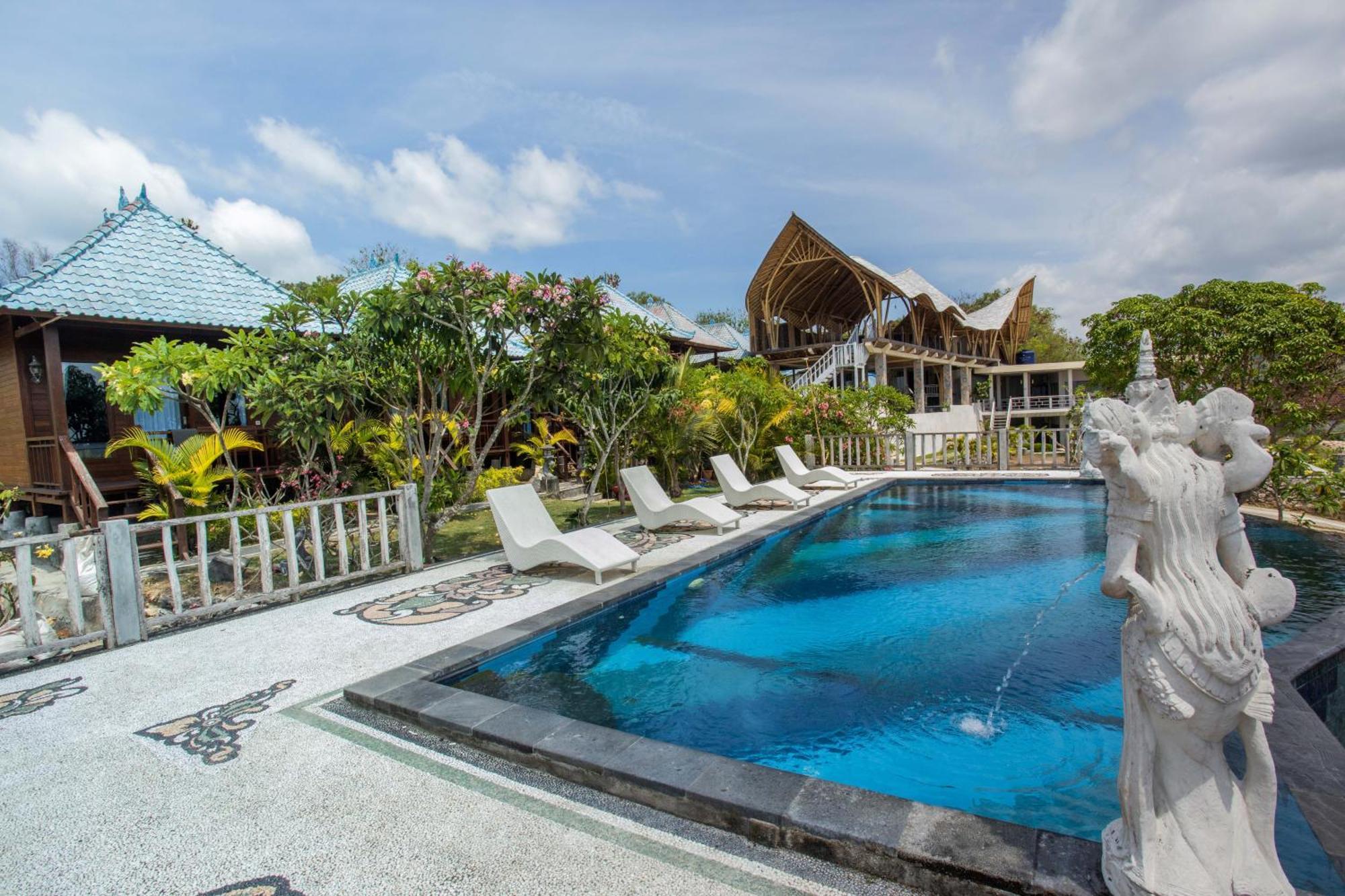 Tawe Ocean Blue Villa Lembongan Exteriör bild