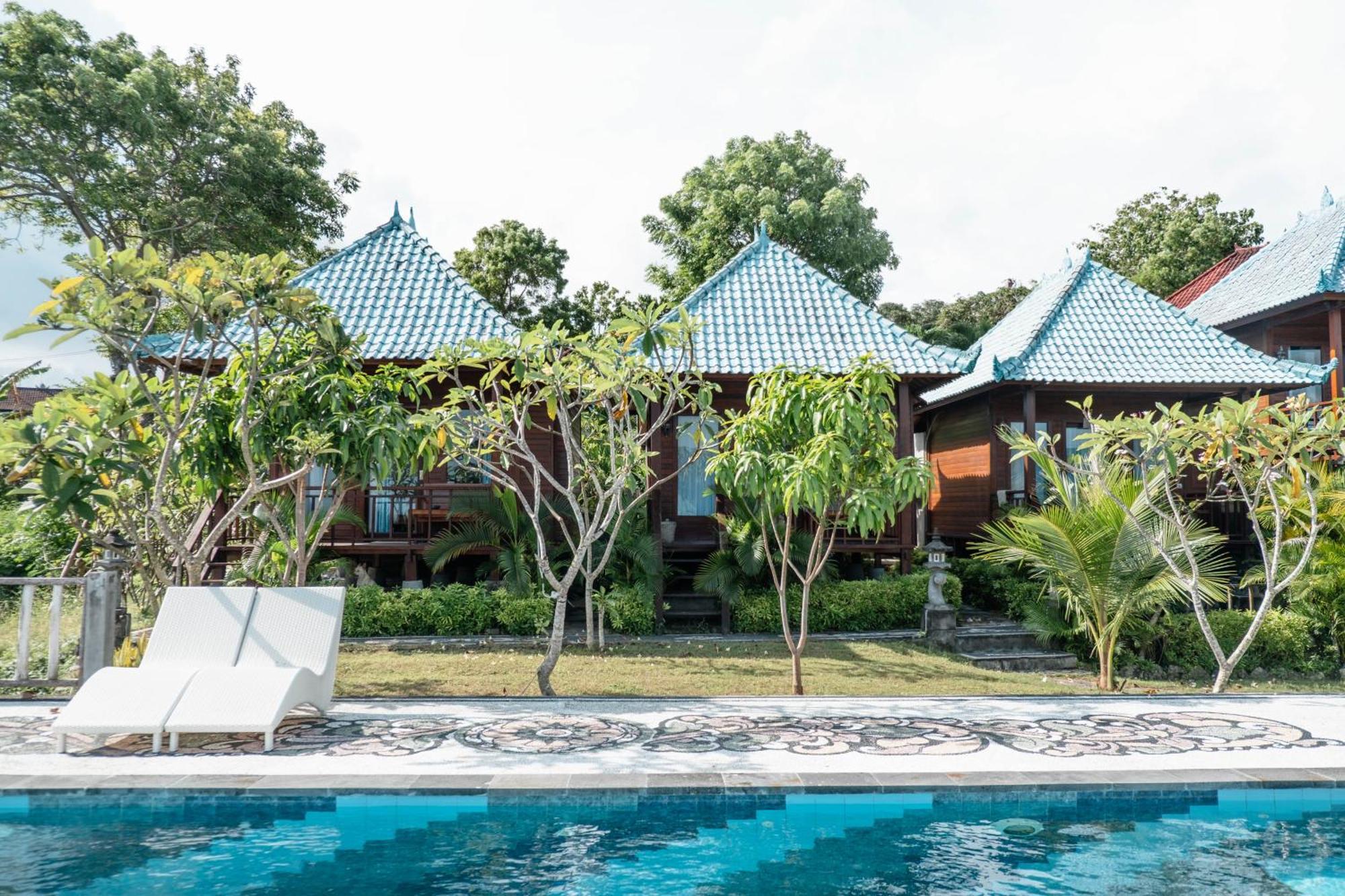 Tawe Ocean Blue Villa Lembongan Exteriör bild
